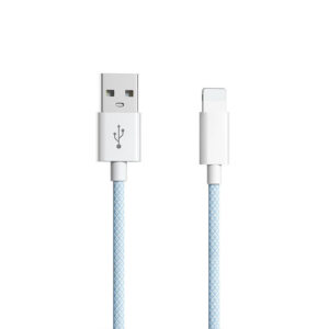 Braided Lightning to USB A Charger Cable (Multiple Colors)